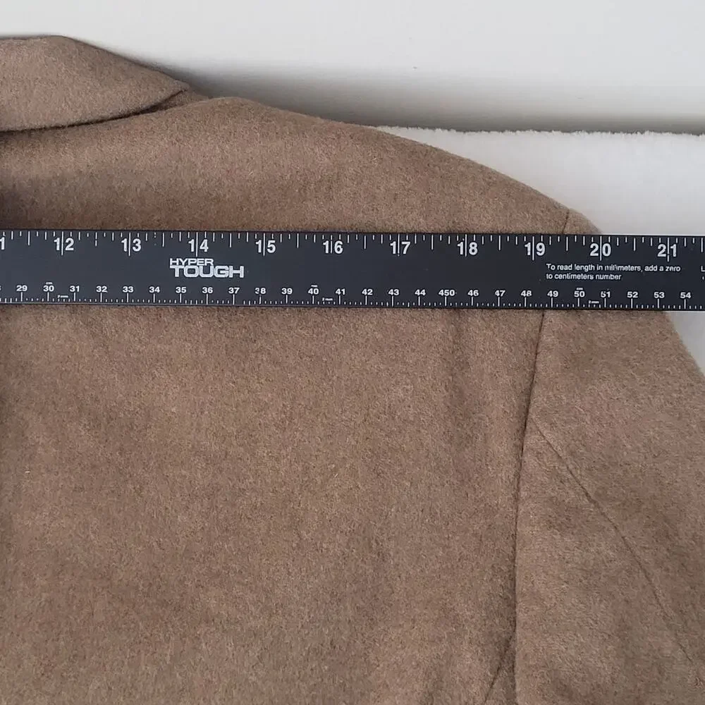 Vtg Size 38R Emanuel Ungaro Covarra Cashmere Wool Blazer Sportscoat Mocha Mousse